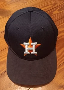 Houston Astros Adjustable Hat In Navy Blue/Org. - Picture 1 of 7