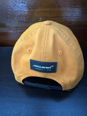 McLaren Racing F1 Adult Team Hat Orange  Official McLaren Formula  New Era Flag - Image 1 of 4