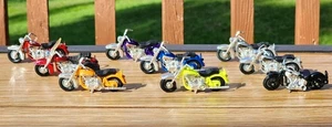 Lot of 9 MATCHBOX HARLEY DAVIDSON DIECAST Motorcycles 8× 1980 NO. 50, 1× 1995 - Picture 1 of 24