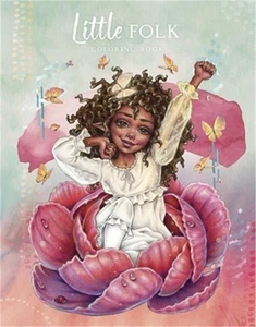 Little Folk Coloring Book (Paperback or Softback) - Picture 1 of 1