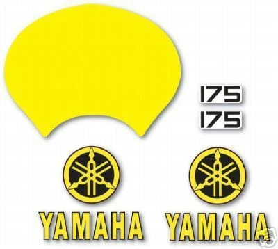 KIT CALCOMANÍA/GRÁFICO YAMAHA 1978 IT175 Foto 1 de 1