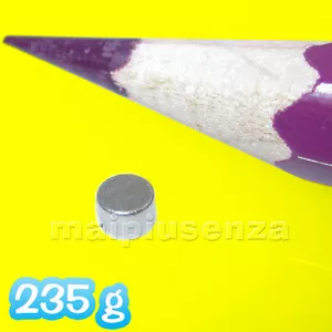 100 magneti potenti DISCHI 3x2 mm calamita per FIMO NEODIMIO - disco regge 235g - Bild 1 von 1