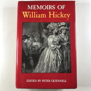 Memoirs Of William Hickey By Peter Quennell Hardcover History Literature Book - Bild 1 von 12