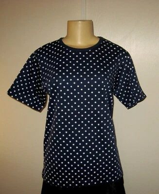 Женская дизайнерская блузка с коротким рукавом с принтом миниатюрных размеров Jennifer Moore - Изображение 1 из 2