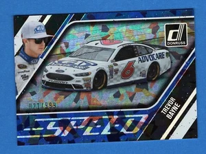 2017 Donruss Racing Trevor Bayne SPEED #S9 Cracked Ice /999 - Picture 1 of 2