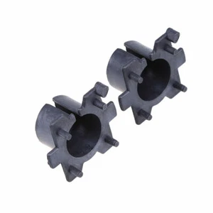 2Pcs Black Car H7 Xenon HID Bulb Lamp Light Holders Adapters Fit For Mazda 3 5 6 - Picture 1 of 10