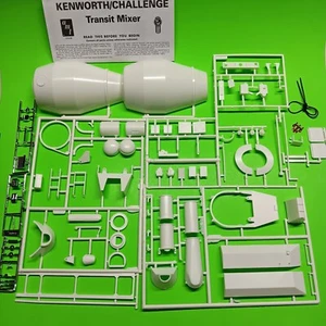 Kenworth Transit Mixer 1/25 AMT Pacemaker Challenge Unit Drum Chute - Picture 1 of 10