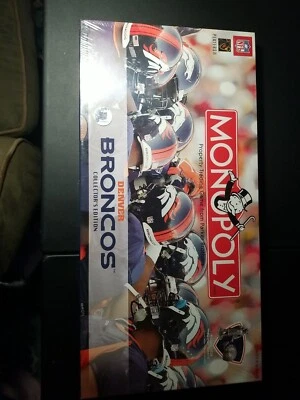 Monopoly Denver Broncos Collector’s Edition. FACTORY SEALED. MINT CONDITION. - Image 1 of 3