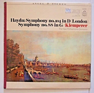 HAYDN SYMPHONY NO. 104 IN D (LONDON) & SYMPHONY NO. 88 IN G/ KLEMPERER LP RECORD - Picture 1 of 3