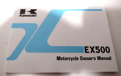 Kawasaki 99920-1536-01 Manual del propietario EX500-A5 (1991) como nuevo Foto 1 de 2