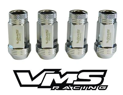 VMS RACING 20 PIEZAS CROMADAS 48 MM TUERCAS DE RUEDA EXTENDIDAS PARA 90-96 NISSAN 300ZX Z32 Foto 1 de 4