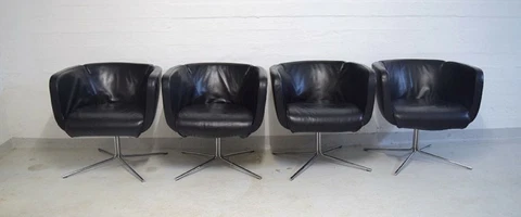 Piero Lissoni (b. 1956) for Living Divani. Italy. Four "Jelly" armchairs Cover