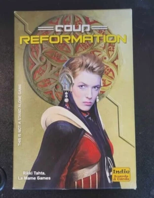 Coup Reformation Game USED/COMPLETE - Image 1 of 2