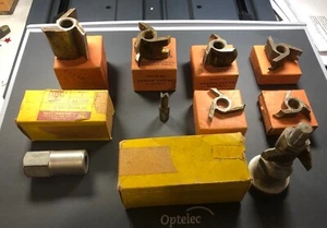 Delta vintage ? Adattatore router gambo testa shaper taglierina - Foto 1 di 11