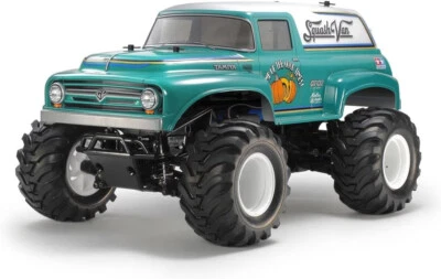 TAMIYA 1/10 RC Car No.725 SQUASH VAN 4WD (GF-02CHASSIS) ASSEMBLY KIT 58725 - Image 1 of 2