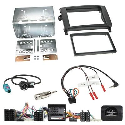 Steering Wheel Adapter Double Din Car Radio Installation Kit for Mercedes Vito Viano W639 Audio - Image 1 of 4