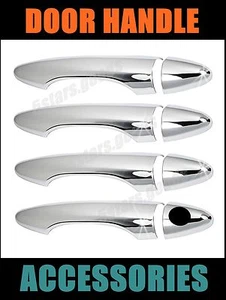 Accessories Chrome Side Door Handle Covers Trims For 2010-2015 Hyundai Tucson - Picture 1 of 5
