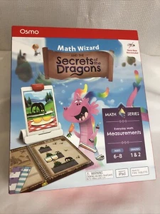 Osmo Math Series Wizard & the Secrets of the Dragons Ages 6-8 Yrs Grade 1-2 NEW - Imagen 1 de 12