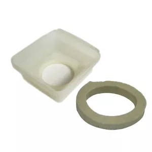 Lambretta Petrol Tank Drip Tray And Felt - White - Picture 1 of 3