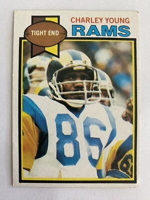 1979 Topps Football #366 Charley Young - Image 1 of 2