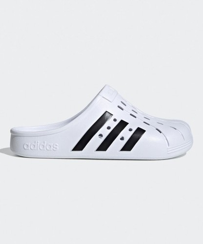 Adidas Adilette Clog Slide Bianco FY8970 Pantofola da uomo Expedited