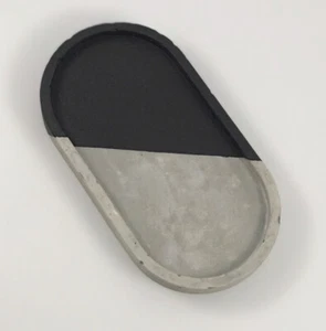 1Pc  Oval Decorative Tray Trinket Dish Jewellery Trays Candle Plate Luxdecor6 - Picture 1 of 4