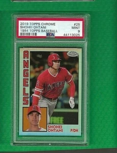 Topps Chrome Shohei Ohtani Los Angeles Angels 2019 #84TC25 🚀😳💥 PSA grado 9   - Imagen 1 de 2
