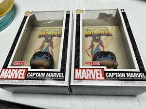 2 Funko Pop! Comic Covers Captain Marvel 17 Target Exclusive Kamala Khan! New - Picture 1 of 7