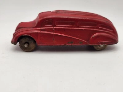 Autobús rojo Sun Rubber vintage años 40. ¡TODO ORIGINAL! Foto 1 de 4