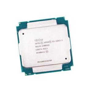 Intel Xeon E5-2683v3 14-Core CPU 14x 2.00 GHZ, 35MB Cachette, Prise 2011-3 - - Photo 1/4