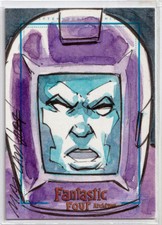 Rittenhouse 2008 Fantastic Four Archives Kree Sentry Sketch Card Jose Marzan Jr