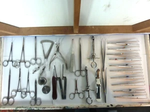 98 PIECE LOT OF DENTAL INSTRUMENTS (See Details for Types & Brands) Used - Picture 1 of 8
