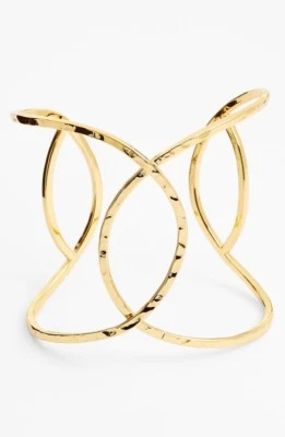 Браслет-манжета женский Gorjana желтовато-коричневый с блокировкой (золотистый) - Изображение 1 из 4