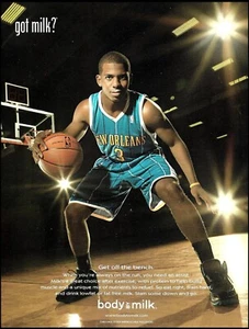 New Orleans Pelicans Chris Paul 2009 Got Milk ad 8 x 11 advertisement print - Imagen 1 de 3