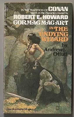 Cormac Mac Art-The Undying Wizard by Andrew Offutt (1976,Zebra) pb 1st INSCRIBED - Image 1 of 3