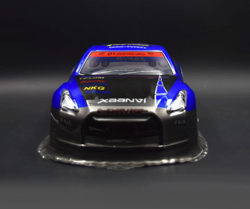 1/10 Onroad Touring Rc Car Body-Shell Nissan Gtr For Hpi Rs4 Sprint2 E10 - Image 1 of 1