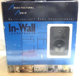 ARCHITECTURAL AUDIO SET OF 2 IN WALL LOUD SPEAKERS AA1๐ - Picture 1 of 8