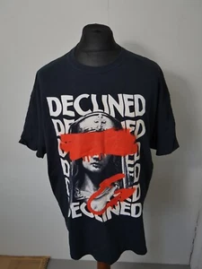boohooMAN Blau Baumwolle T-Shirt Herren Gr. XL Kurzarm Freizeit (T410) - Bild 1 von 6