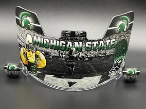 Michigan State Spartans Full Size Custom Helmet Visor - Picture 1 of 3