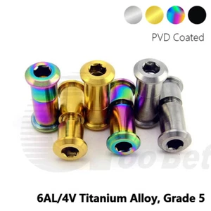 Titanium Pivot Bolts Screws Grade 5 Ti-6Al-4V for Birdy Folding Bicycle Tuning - Picture 1 of 3