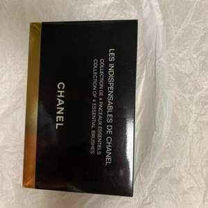 Chanel Makeup Pinsel Set Schwarz Limited Edition 4er Set Pinsel mit Spiegel Japan - Bild 1 von 6