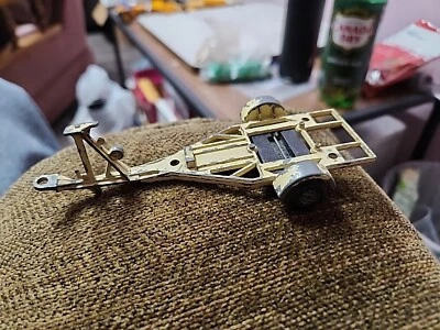 VTG 1970 MATCHBOX King Size Trailer Yellow Lesney England 5” Not Complete SLP  - Image 1 of 4