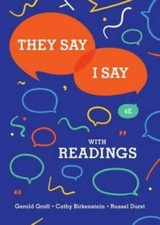 They Say/I Say (4th Edition)