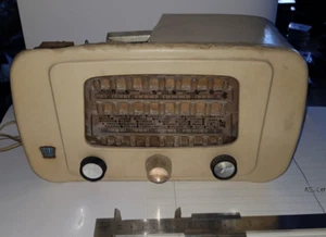 1950 - RADIO ELECTA - RADIO VINTAGE COME IN FOTO - SEGNI DEL TEMPO E ROTTURE - Picture 1 of 5