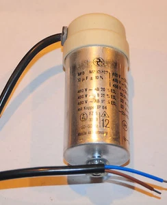 Condensador de funcionamiento del motor MFB MP12/400 12uf 530V - Imagen 1 de 1
