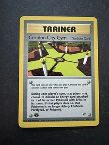 Pokemon Gym Heroes 1. Edition Trainer Celadon City Gym 107/132 - Bild 1 von 2