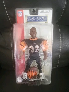 Figura de acción de fútbol americano Gladiators of Gridiron Cincinnati Bengals Rudy Johnson - Imagen 1 de 4