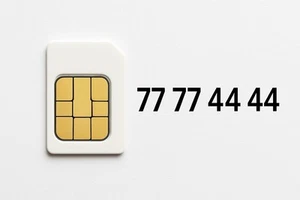 Kolekcjonerska karta SIM – unikalny wzór cyfrowy - Zdjęcie 1 z 1