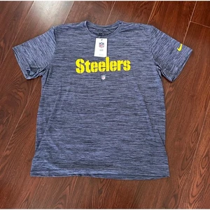 Nike NFL Pittsburgh Steelers Dri-FIT T-Shirt Mens On Field Apparel Size XL - Picture 1 of 7