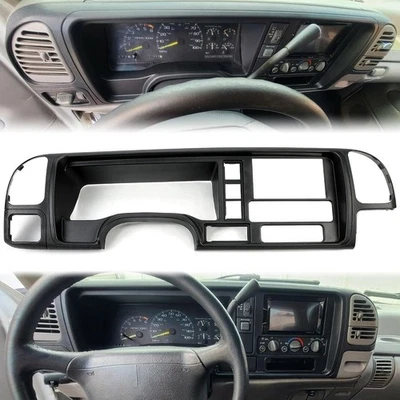 Double Din Dash Panel Kit Compatible with 1995-2002 GMC SUV/Truck  w/Harness - Image 1 of 4